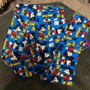 LuLaRoe Disney Mickey Mouse leggings